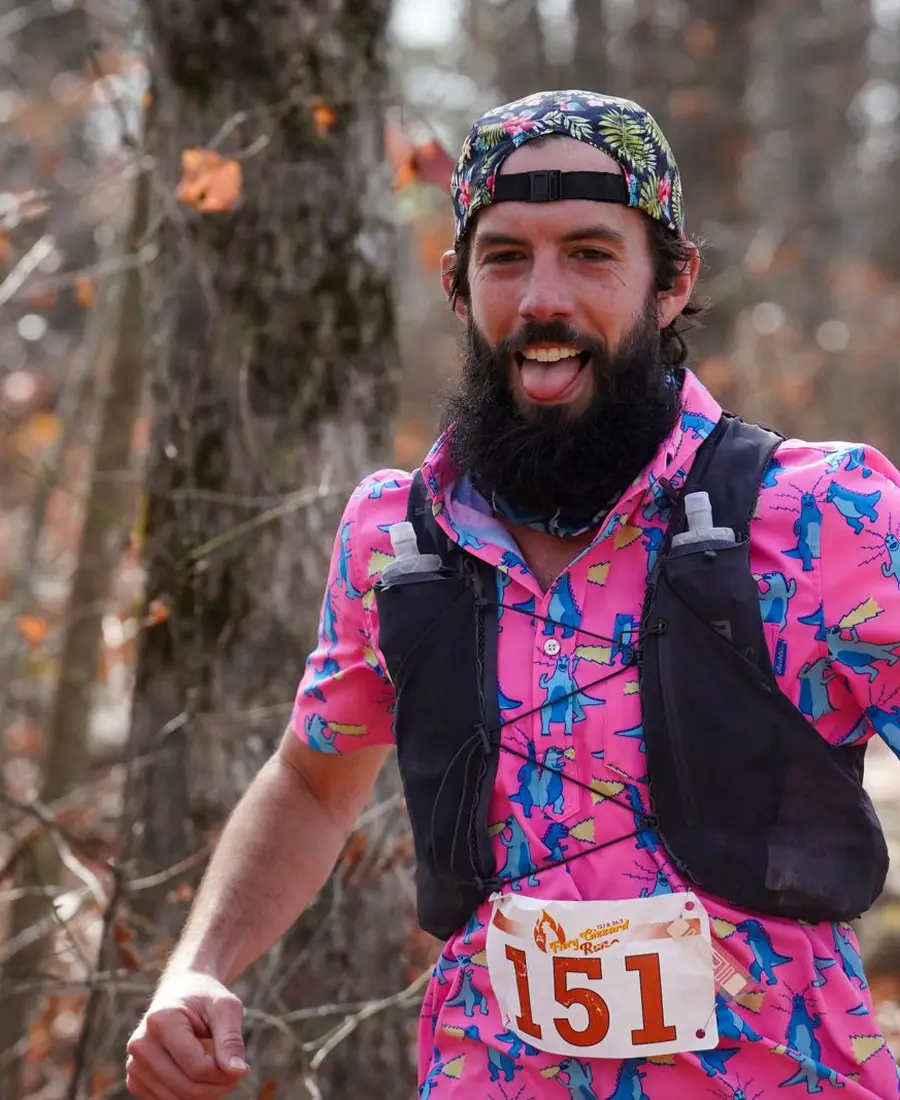 Example race photo at The last climb, mile 28