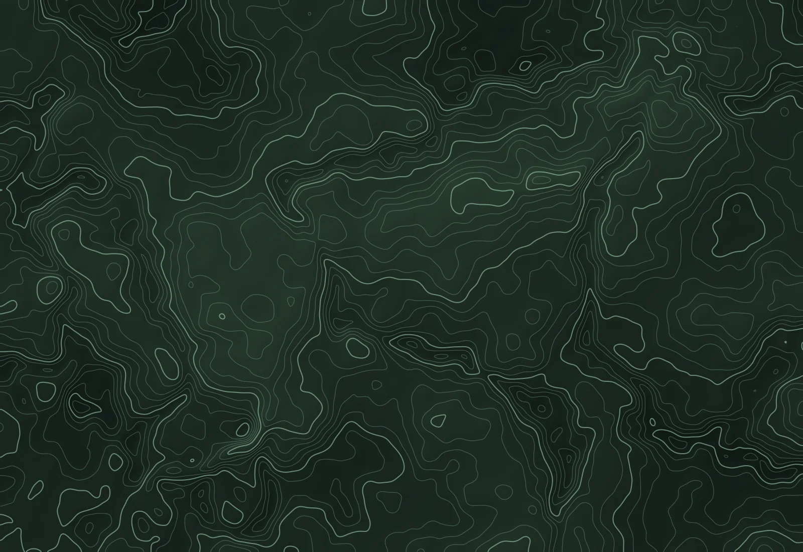 Topo map of the Natchez Trace course